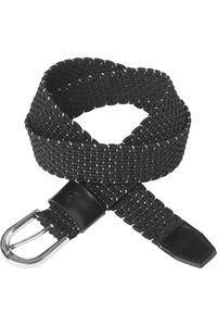 2025 Mountain Horse MH Tri-color Belt 8113019351 - Silver / Black
